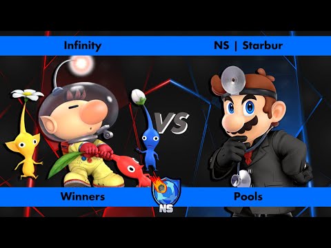 No Style Skirmish May 2023 - Infinity (Olimar) vs Starbur (Dr. Mario) Pools - Ultimate Singles