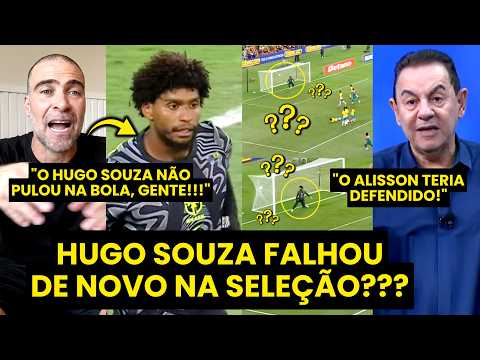 “O HUGO SOUZA NÃO TEM NÍVEL PRA JOGAR NA SELEÇÃO!!! POR QUE ELE NÃO PULOU NA BOLA???”