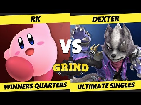 Smash Ultimate Tournament - RK (Kirby) Vs. Dexter (Wolf) The Grind 104 SSBU Winners Quarters