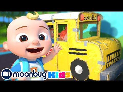 @CoComelonBR | As Rodas do Onibus | Desenho Animado | Canções Infantis