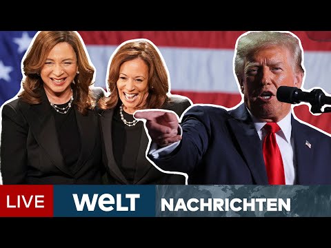 Video Thumbnail: US-WAHLKAMPF: Trump nennt sich "Vater der Befruchtung" - Harris trifft auf Doppelgängerin! | Stream