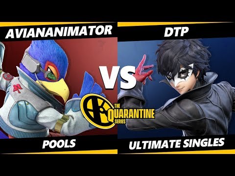 The April Minor Pools - AvianAnimator (Falco) Vs. DTP (Joker) Smash Ultimate - SSBU