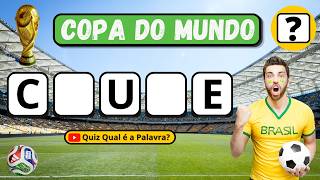 Copa do Mundo 2026 - Quiz Para Descobrir Qual é a Palavra #copadomundo #quiz #adivinheapalavra