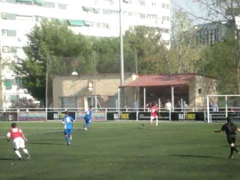 A los 36 minutos se comete penalti sobre Dimitri (ADPI Rivas)