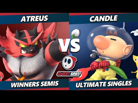 Sweet Spot 8 Top 8 - Atreus (Incineroar, Palutena) Vs. Candle (Olimar) Smash Ultimate - SSBU