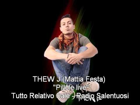 Thew J  (Mattia Festa) "Pillole Live" a TuttoRelativoSale su Radio Salentuosi