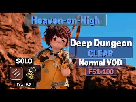 Monk (MNK) Solo Heaven-on-High (HoH) Clear (2023-01-30)