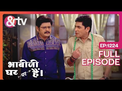 काम पर Late नहीं होना चाहिये-Bhabi Ji Ghar Par Hai! Full Ep-1224-21 Jan 2024 -@andtvchannel