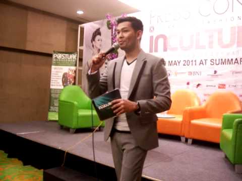 Rian Ibram, MC for Press Conference JFFF 2011 at Harris Hotel Kelapa Gading