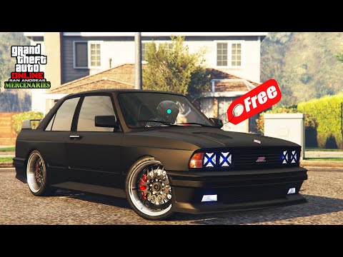 Sentinel Classic is FREE in GTA 5 Online | Aggressive Customization & Review | BMW E30 M3
