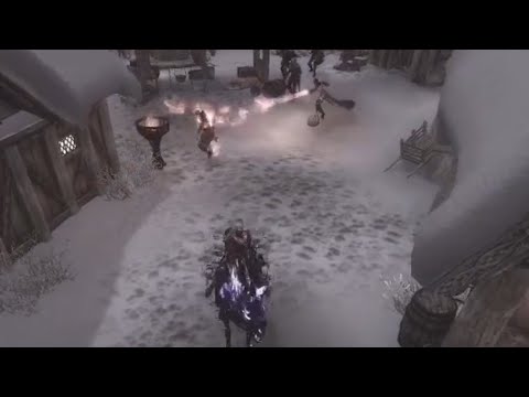 i angered the entire skaal village || Skyrim Twitch Clip