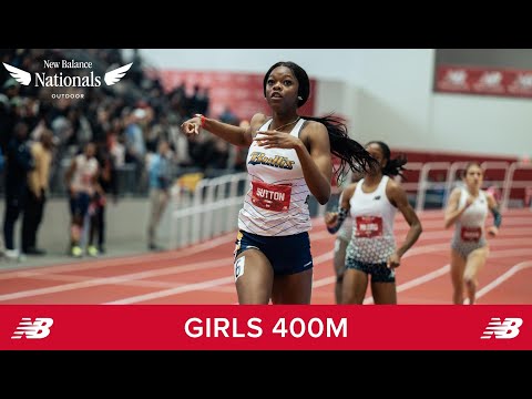 Girls 400m - New Balance Nationals Indoor 2025