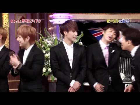 [SHOW] BEAST at a Japanese Show - Dongwoon is BEAST leader?