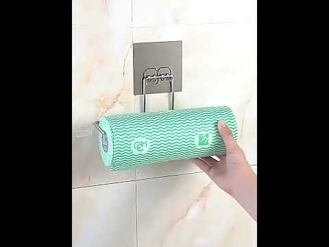 Stainless steel generic tissue towel holder, for home