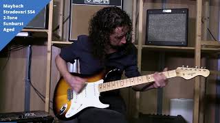 Video thumbnail for Maybach Stradovari S54 2-Tone Sunburst Aged alphenaar.com #maybachguitars by Kees Been (Alphenaar.com)