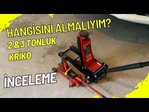 Mini 2 ton ve 3 tonluk düşük profil kriko inceleme
