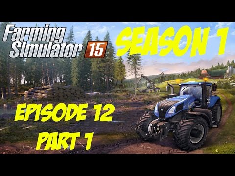 Let's Play Farming Simulator 15 Season 1 - Episode 12 Part 1 - Cheap Wool