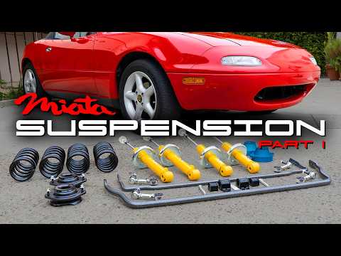 Miata Street Suspension Upgrade - FM Koni Stage 2.5 Install Part 1: Front