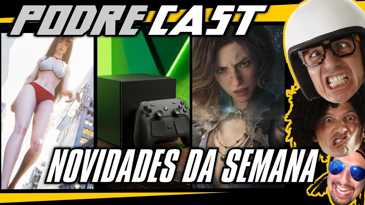 🚨🎮 STEAM MACHINE, Tides of Annihilation, GIANTESS PLAYGROUND + NOVIDADES  PODREcast 66 #podcast