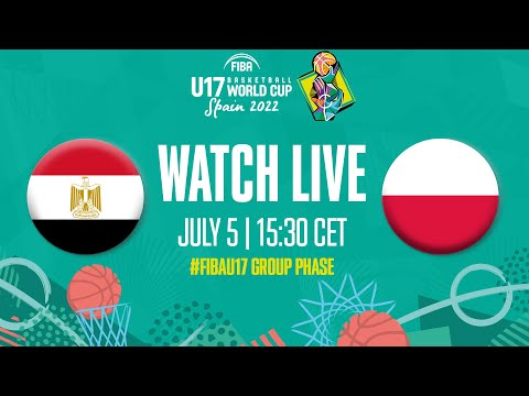 Full Basketball Game | Egypt v Poland | FIBA U17 Basketball World Cup 2022