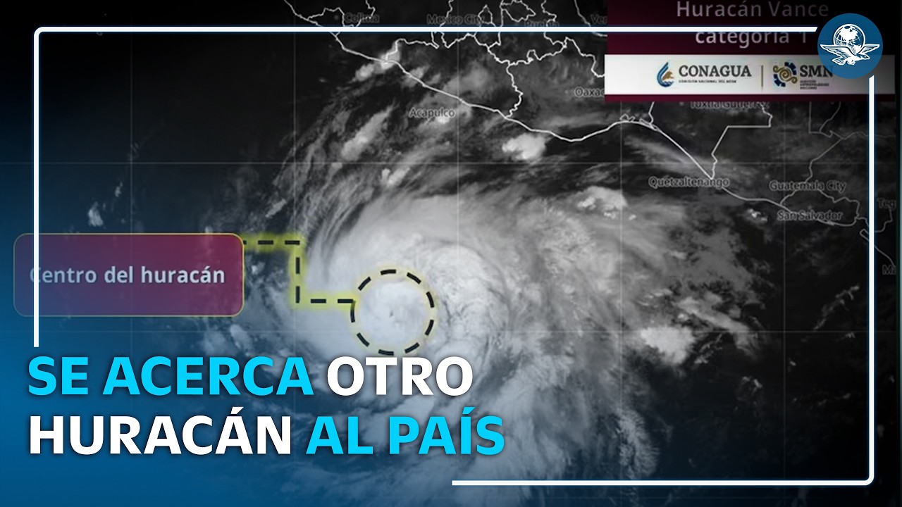 Otro huracán se acerca a la costa de México; se forma Vance en el Pacífico