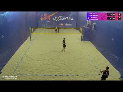 22:10 M.Bedukha / O.Kryvoshap - A.Yermakov / R.Voloshchuk |Winners Beach Volleyball
