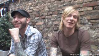 Evergreen Terrace - funny interview with Andrew Carey & Craig Chaney at Lido Backstage | PitCam.tv