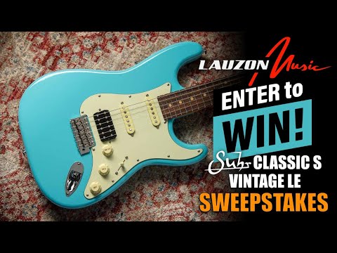 WIN a Suhr Classic S Vintage LE Guitar! Enter Now for Your Chance to Own This Killer Instrument!