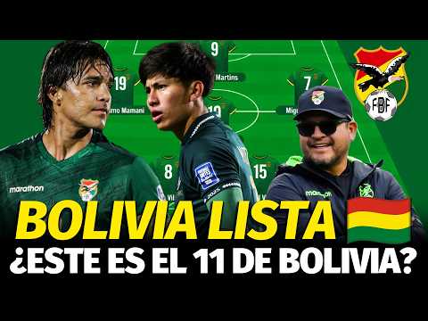 BOLIVIA LISTA: El 11 Titular para el Repechaje Mundial 2026 🇧🇴