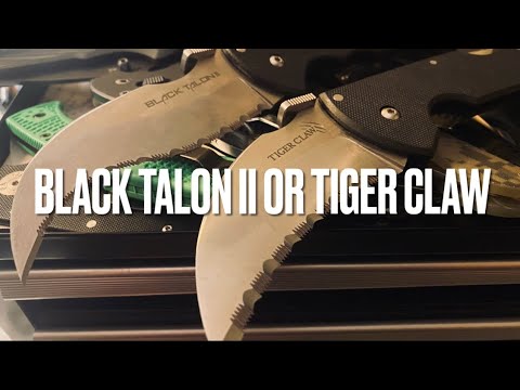Cold Steel Black Talon II or Tiger Claw (Which Is Better?)