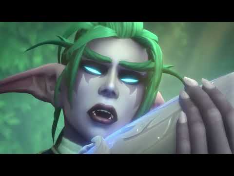 Tyrande, Malfurion Cinemática - dublado PT br