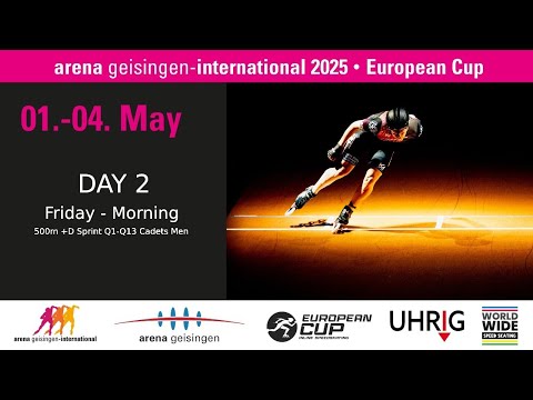 Arena Geisingen International 2025 - Day 2 - 500m +D Sprint Q1-Q13 Cadets Men