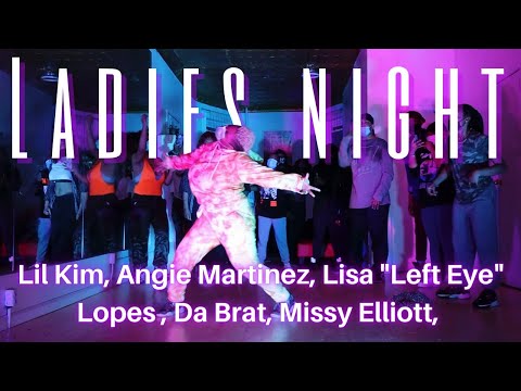 Lil' Kim ft. Missy Elliott, Da Brat, Left Eye, Angie Martinez - Ladies Night #NIGHTVIBEZ