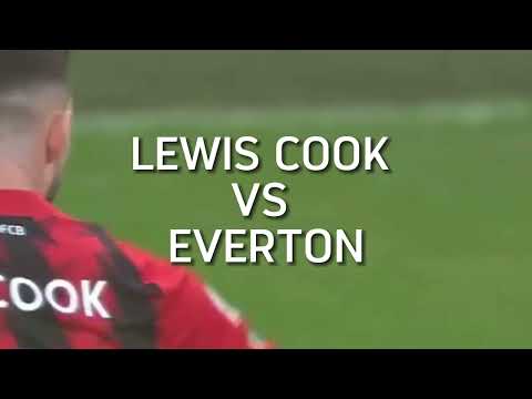Lewis Cook highlights vs Everton (H) | Midfield genius