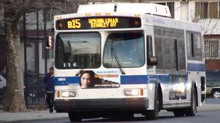MTA NYCT Bus: 2007 Orion VII B15 Bus #6804 at Stanley Ave-Postal Mail Facility