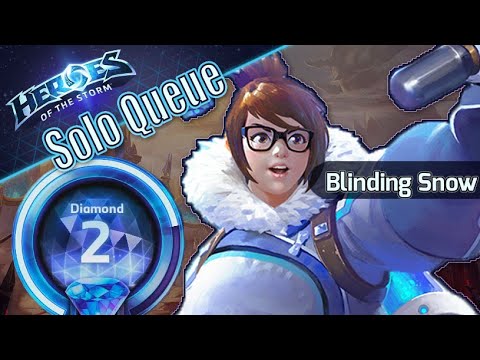 Blinding Snow - Mei HotS Solo Queue Diamond Storm League (Livestream)