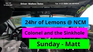 Sunday Race - Matt @ NCM 2025 - 24hrs of Lemons