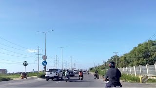 4K Drive on Cambodia’s National Road | Scenic Journey