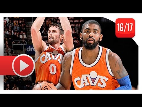Kyrie Irving & Kevin Love Full Highlights vs Heat (2016.12.09) - 51 Pts Total