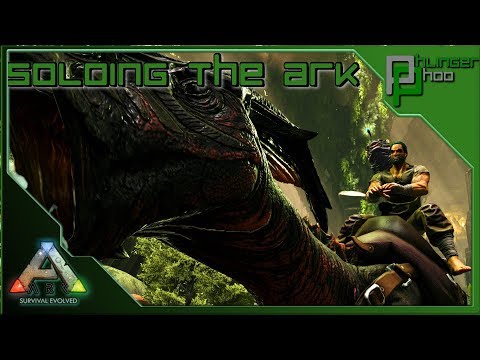 Soloing the Ark S4E132 - ABERRATION DAY 3 - PARASAUR TAMING - TAMING TRAP PEN