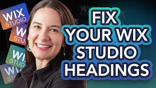 Fixing Heading Structure – Deep Dive (Change HTML Tags Without Losing Style) | Wix Studio Tutorial