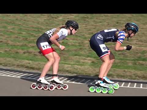 500m sen ladies 1/2 final 1 - KNSB Inline-cup 2020 Purmerend