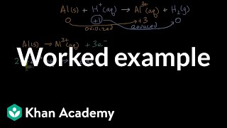 Worked example: Balancing a simple redox equation | Chemical reactions | AP Chemistry | Khan Academy