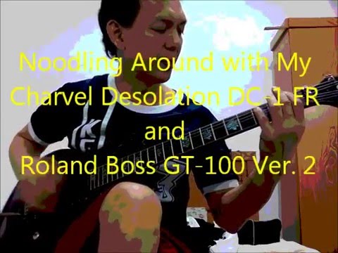 Noodling Around with My  Charvel Guitar