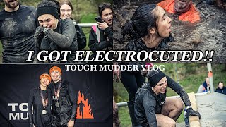 I COMPLETED A TOUGH MUDDER! *extreme obstacles, ice pools, being electrocuted, over 6 miles** 😭😭😭