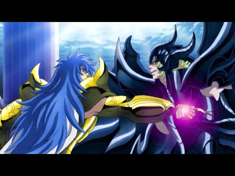 PELEA COMPLETA: KARDIA de SCORPIÓN vs RADAMANTHYS de WYVERN / Saint Seiya The Lost Canvas