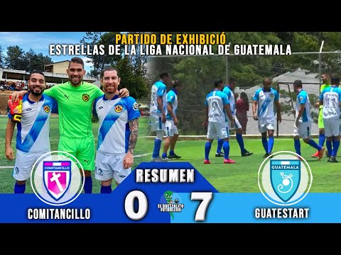 Comitancillo 0 vs GuateStart 7 / Partido de exhibición con las Estrellas de la Liga Nacional