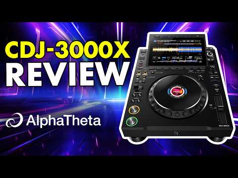 AlphaTheta CDJ-3000X Review & Demo: Cloud Features & The "Future Of DJing"
