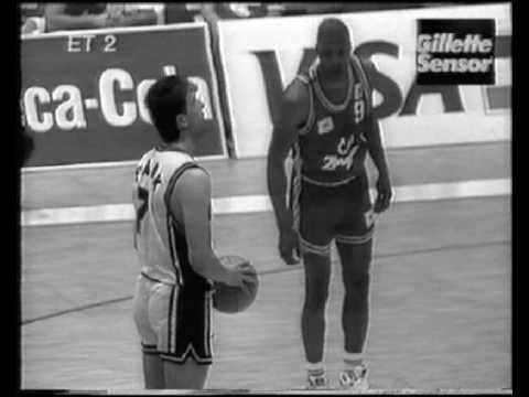European Cup Basketball Final 1991 (Part 6/8) - Paok Thessaloniki vs CAI Zaragoza