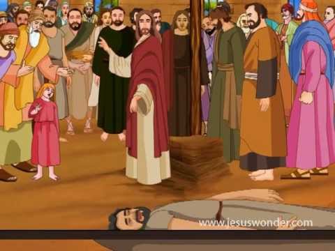 Jesus Heals The Paralysed Man Animation Video